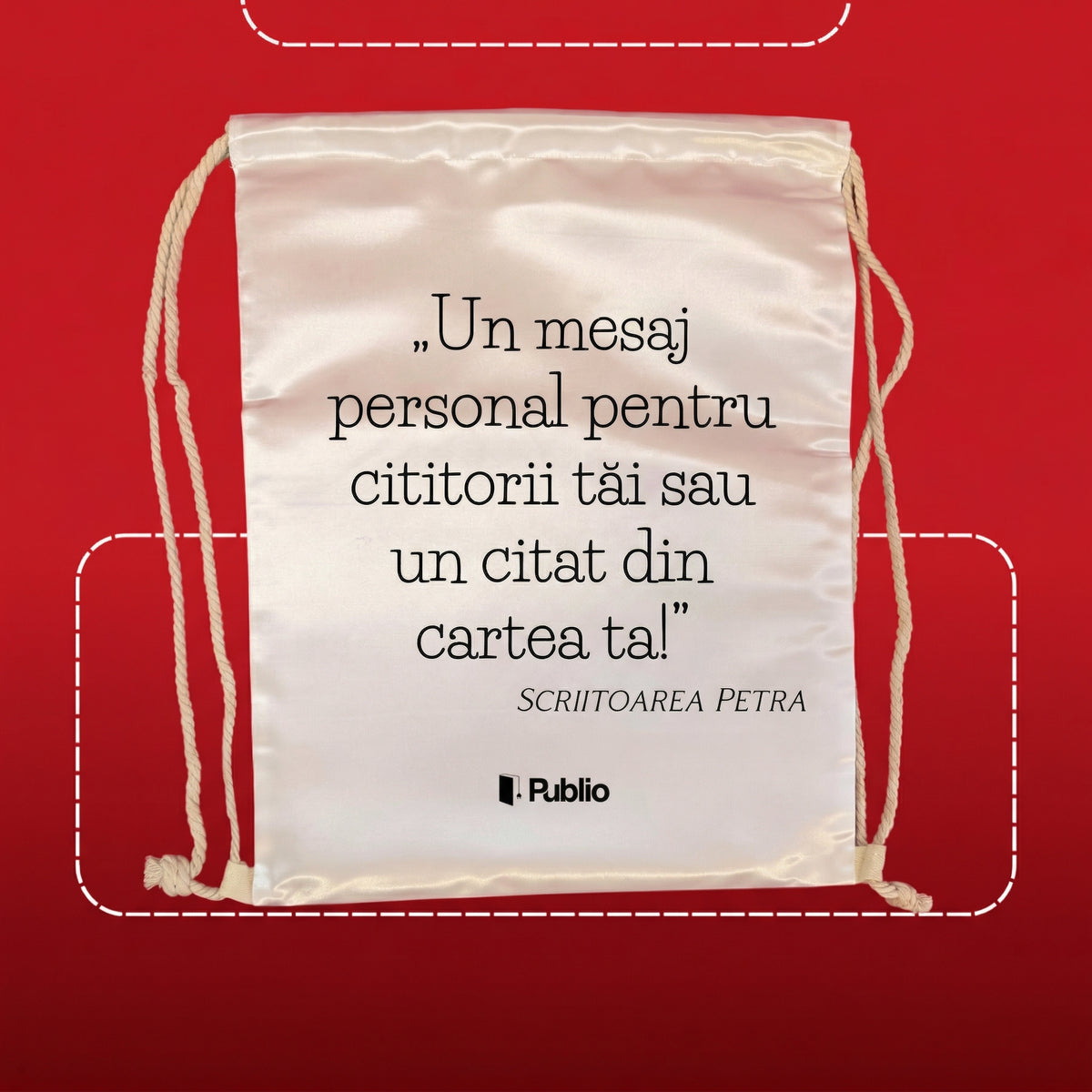 Rucsac impermeabil (cu mesajul tău personalizat)